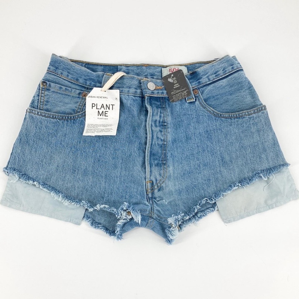 Levi’s Urban Renewal Urban Outfitters Vintage Denim Cut Off Jean Shorts Size M